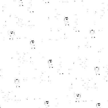 Siyah ve beyaz elementlerle soyut geometrik, pürüzsüz desen. vektör