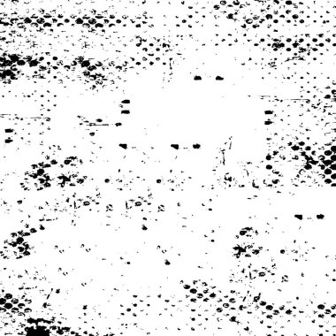 Sert, çizik, sıçramış grunge desenli fırça darbeleri. Dokuları üst üste koy. Siyah-beyaz boyanmış kağıt dokusu. Skeç grunge tasarımı. Poster, kapak, afiş, taklit, çıkartma düzeni için kullan