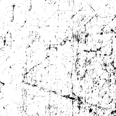 Sert, çizik, sıçramış grunge desenli fırça darbeleri. Dokuları üst üste koy. Siyah-beyaz boyanmış kağıt dokusu. Skeç grunge tasarımı. Poster, kapak, afiş, taklit, çıkartma düzeni için kullan