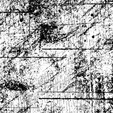 Siyah ve beyaz soyut grunge dokusu. Vektör illüstrasyonu    