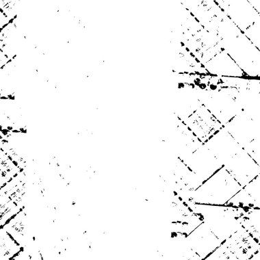 Siyah ve beyaz soyut grunge dokusu. Vektör illüstrasyonu    
