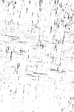Siyah ve beyaz soyut grunge dokusu. Vektör illüstrasyonu    