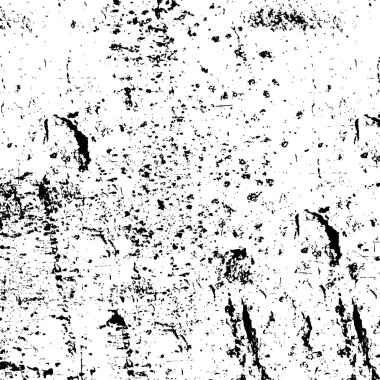 Siyah ve beyaz soyut arkaplan, grunge dokusu. Vektör illüstrasyonu    