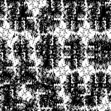 Siyah ve beyaz grunge dokusunun vektör çizimi. soyut arkaplan  