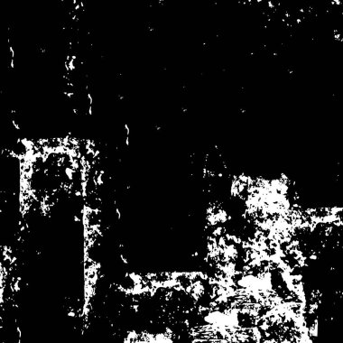 Siyah ve beyaz grunge dokusunun vektör çizimi. soyut arkaplan  