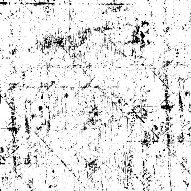 Siyah ve beyaz grunge dokusunun vektör çizimi. soyut arkaplan  