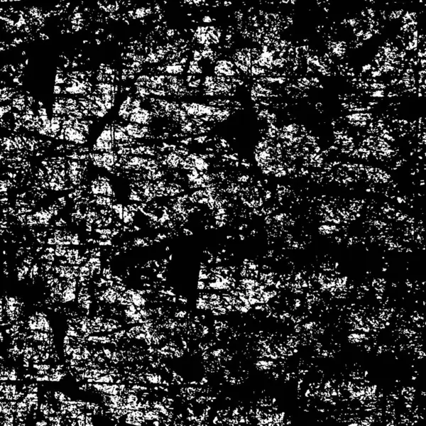Zwart Wit Abstracte Grunge Achtergrond Vectorillustratie — Stockvector