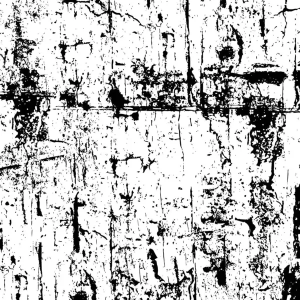 Texture Grunge Abstraite Noir Blanc Illustration Vectorielle — Image vectorielle