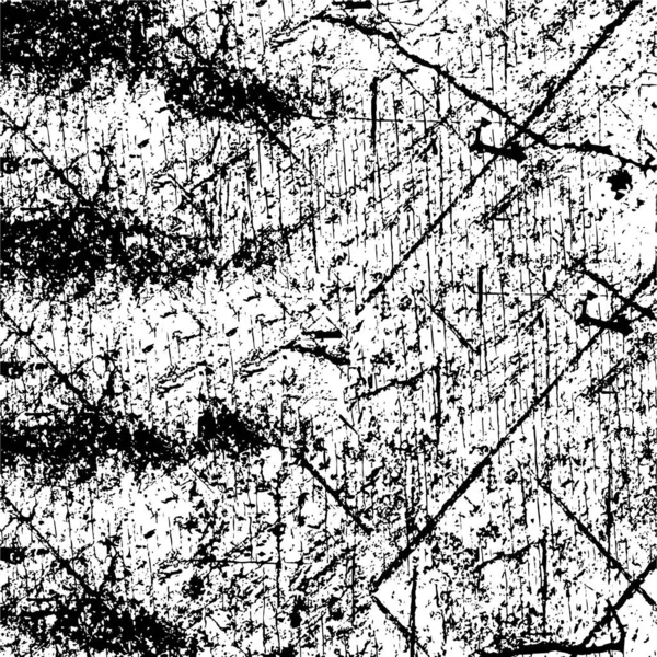 Schwarz Weiße Abstrakte Grunge Textur Vektorillustration — Stockvektor