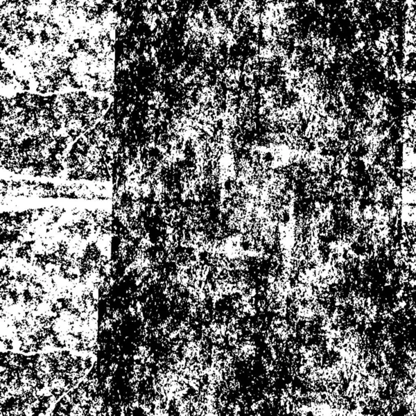 Illustration Vectorielle Texture Grunge Noire Blanche Fond Abstrait — Image vectorielle