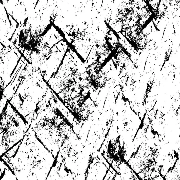 Vectorillustratie Van Zwart Wit Grunge Textuur Abstracte Achtergrond — Stockvector