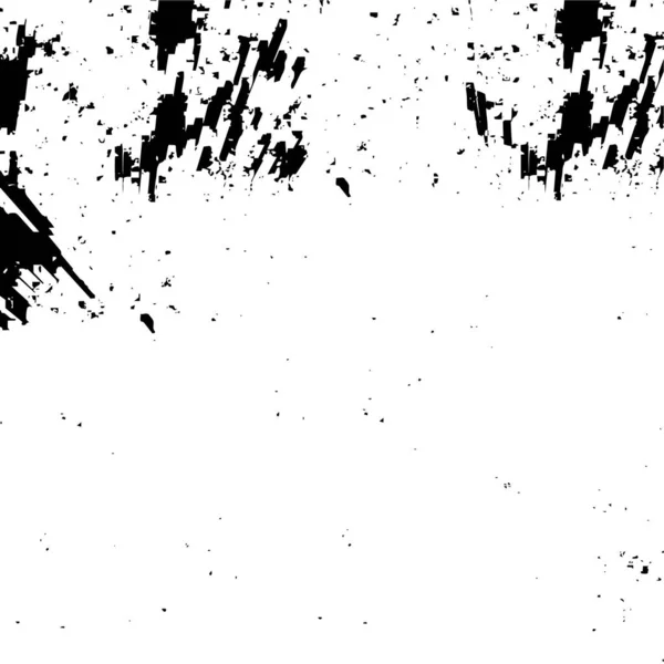 Siyah Beyaz Grunge Dokusunun Vektör Çizimi Soyut Arkaplan — Stok Vektör