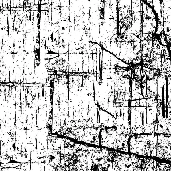 Vektorová Ilustrace Černobílé Grunge Textury Abstraktní Pozadí — Stockový vektor
