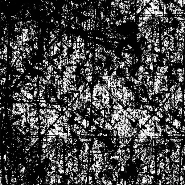 Διανυσματική Απεικόνιση Μαύρης Και Λευκής Υφής Grunge Αφηρημένο Υπόβαθρο — Διανυσματικό Αρχείο