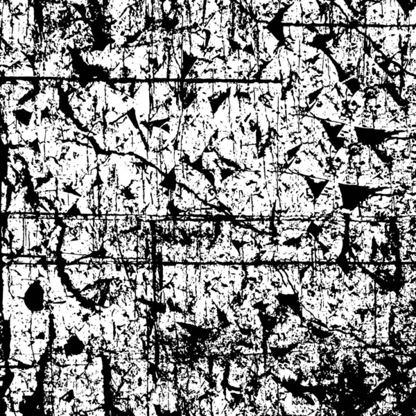 Illustration Vectorielle Texture Grunge Noire Blanche Fond Abstrait — Image vectorielle