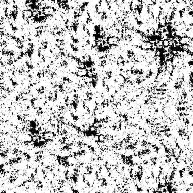 Çatlamış beton, taş ya da asfaltın sıkıntılı örtülü dokusu. Grunge 'un arka planı. soyut yarım ton vektör çizimi