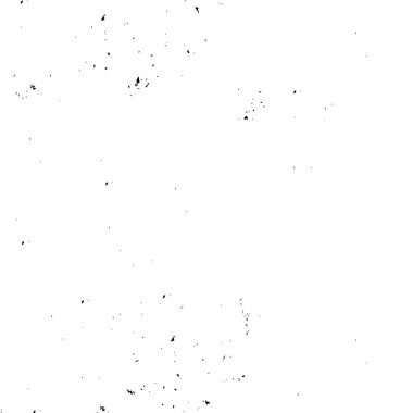 Grunge üst üste biniyor. Soyut siyah-beyaz vektör arkaplanı. Çatlak, leke ve noktalarda kirli desenli tek renkli klasik yüzey. Karanlık korku tarzında eski bir duvar.