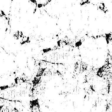 Soyut grunge arkaplanı. Monokrom dokusu. Siyah ve beyaz desenli arkaplan