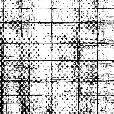 Siyah ve beyaz dokular. grunge soyut vektör yüzeyi 