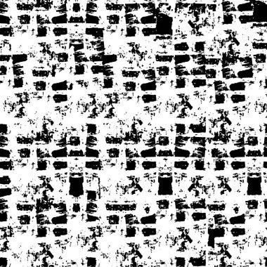 Siyah ve beyaz dokular. grunge soyut vektör yüzeyi 