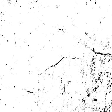  Grunge dokusu, siyah beyaz soyut arkaplan. vektör illüstrasyonu      