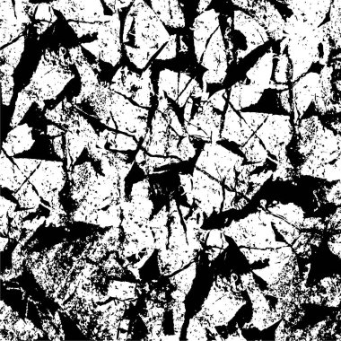 Siyah ve beyaz soyut arka plan. grunge dokusu, vektör illüstrasyonu    