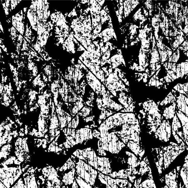Schwarz Weiße Textur Grunge Abstrakte Vektoroberfläche — Stockvektor