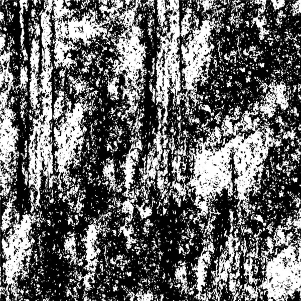 Черно Белая Текстура Абстрактная Векторная Поверхность Гранжа — стоковый вектор