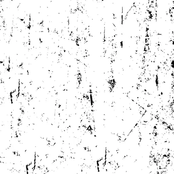 Черный Белый Гранж Фон Тертая Текстура Фон Стены — стоковый вектор