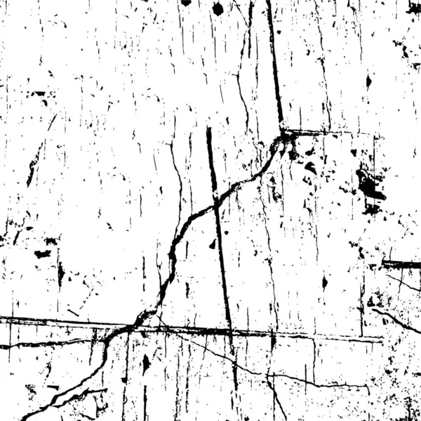 Grunge Textur Schwarz Weißer Abstrakter Hintergrund Vektorillustration — Stockvektor