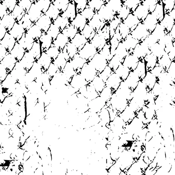 Grunge Textura Černobílé Abstraktní Pozadí Vektorová Ilustrace — Stockový vektor