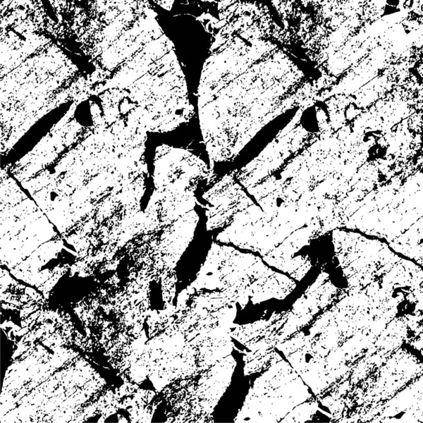 Texture Grunge Fond Abstrait Noir Blanc Illustration Vectorielle — Image vectorielle