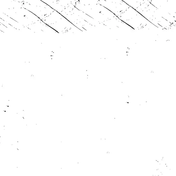 Grunge Konsistens Svart Och Vitt Abstrakt Bakgrund Vektor Illustration — Stock vektor