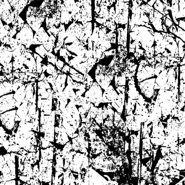 Grunge Υφή Ασπρόμαυρο Αφηρημένο Φόντο Εικονογράφηση Διανύσματος — Διανυσματικό Αρχείο