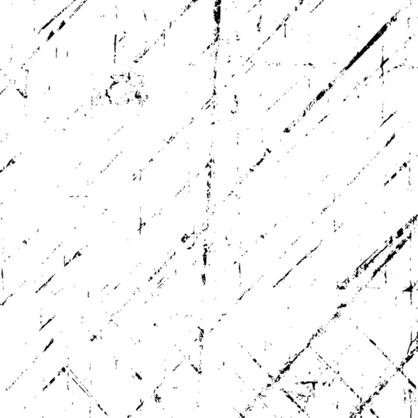 黑白抽象背景 磨擦纹理 矢量图解 — 图库矢量图片
