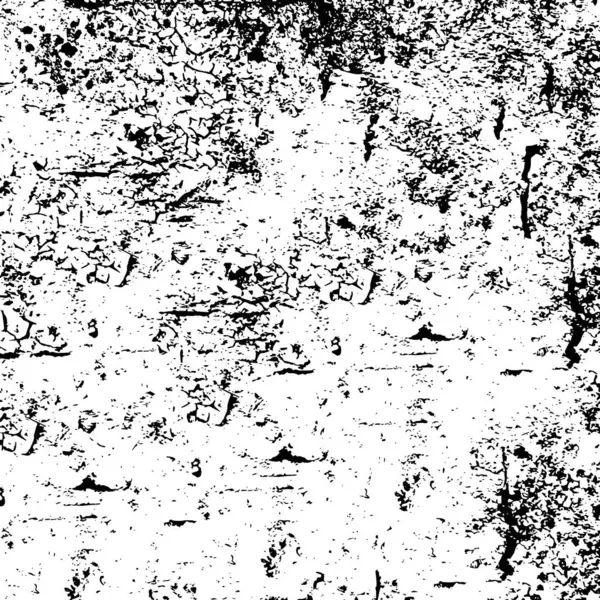 Abstrakcyjna Przeszłość Grunge Czarno Biała Tekstura Ilustracja Wektora — Wektor stockowy