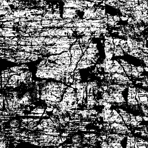 Abstrakcyjna Przeszłość Grunge Czarno Biała Tekstura Ilustracja Wektora — Wektor stockowy
