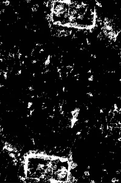 抽象的牢骚背景 黑色和白色的纹理 矢量说明 — 图库矢量图片