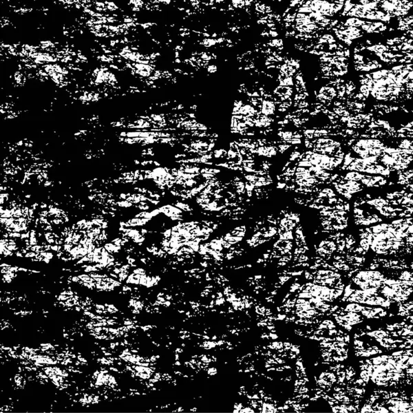 Abstraktní Černé Špinavé Texturované Pozadí — Stockový vektor