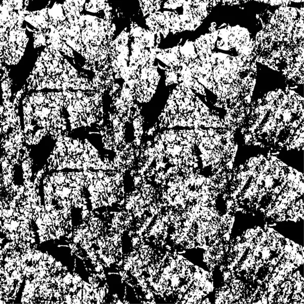 Verontruste Achtergrond Textuur Zwart Wit Textuur Met Krassen Lijnen Abstracte — Stockvector