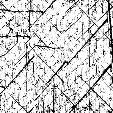 Çizik ve çatlaklarla metal doku