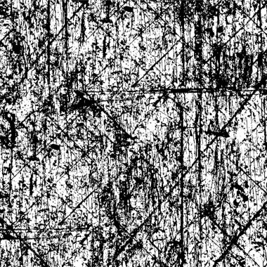 Çizik ve çatlaklarla metal doku