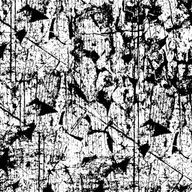 Çizik ve çatlaklarla metal doku