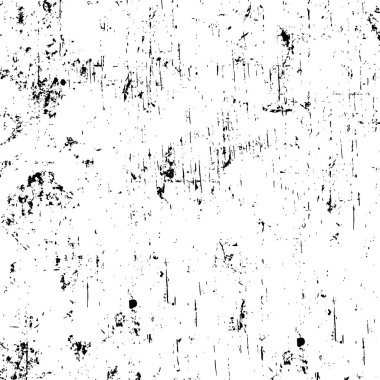 Paslanmış metalin, metalin, metalin, yarım ton vektör illüstrasyonunun sıkıntılı örtülü dokusu.