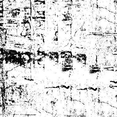 Soyut grunge arkaplanı. Monokrom dokusu. Siyah ve beyaz desenli arkaplan