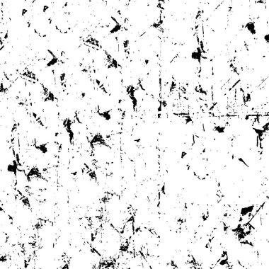 Grunge siyah beyaz desen. Monokrom parçacıkları soyut doku. Koyu tasarım arka plan yüzeyi.