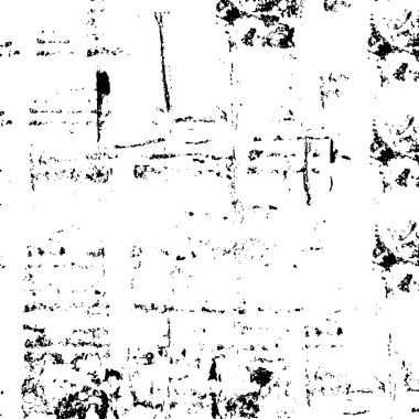 Grunge siyah beyaz desen. Monokrom parçacıkları soyut doku. Koyu tasarım arka plan yüzeyi.