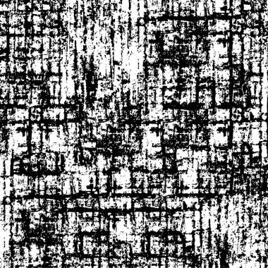 Grunge siyah beyaz desen. Monokrom parçacıkları soyut doku. Koyu tasarım arka plan yüzeyi.