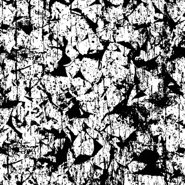 Illustration Vectorielle Fond Noir Blanc Texture Monochrome Abstraite — Image vectorielle