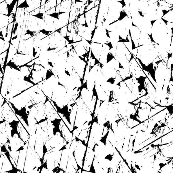 Vektorillustration Des Abstrakten Schwarz Weißen Hintergrundes Monochrome Textur — Stockvektor